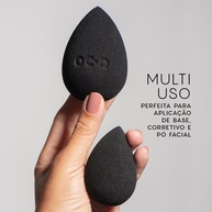 Kit Maquiagem Daily: Nécessaire + Esponja + Hair Clip - imagem 2