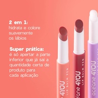Lip Balm Coral 4you: Hidratação e Cor em 1 Clique! - imagem 2