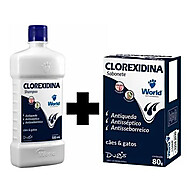 Clorexidina Dugs: Kit Shampoo + Sabonete para Pets - imagem 1