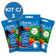 Kit 3 Clorin Salad - Pastilhas Desinfetantes para Frutas, Legumes e Verduras | Higienização Segura e Rápida - imagem 5