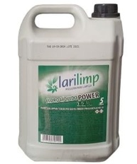 Cloro Power 12% Larilimp 5L: Limpeza Profunda e Desinfecção Poderosa para Sua Casa - imagem 1