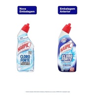 Harpic Cloro Forte 200ml - Desinfetante Sanitário com Cloro, Detergente e Bicarbonato - imagem 3