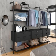 Closet Industrial Siena: 6 Gavetas e Estilo! - imagem 1