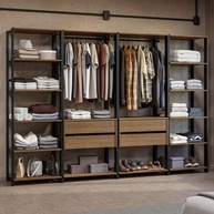 Closet Modulado Valencia 258cm: Organize com Estilo! - imagem 1