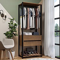Closet Modulado Valencia 70cm: Organize com Estilo! - imagem 1