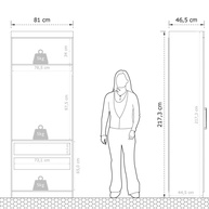 Guarda Roupa Casal Branco Gênova Plus: Seu Novo Closet! - imagem 2