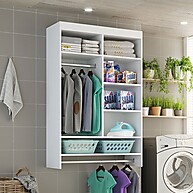 Closet Suspenso Infantil Bac Branco - imagem 1
