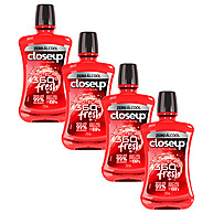 Closeup Red Hot: Kit 4x Enxaguante Bucal Fresh - imagem 1