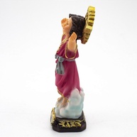 Imagem Divino Menino Jesus em Resina Importada - 13 cm | Decoração Religiosa Refinada - imagem 3