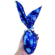 Sacos Express para Ovo de Páscoa Infantil Azul – 24x24 cm - imagem 2