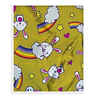 Sacos Express Páscoa Coelho Ouro Arco Íris 25 Unidades 24x24 cm - imagem 2