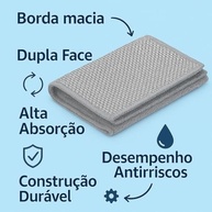 Kit 6 Panos de Limpeza em Aço Reutilizável 20x20 cm - Limpeza Pesada sem Arranhões - imagem 5