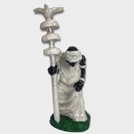 Escultura de Orixá Oxalá em Resina - 15 cm - Peça Artesanal para Decoração e Espiritualidade - imagem 1