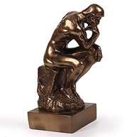 Estátua do Pensador em Bronze - Coleção Premium 30,5 cm | Decoração de Arte para Casa e Escritório - imagem 5
