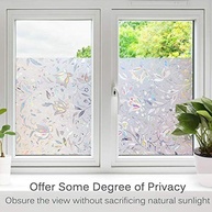 Adesivos de Vinil 3D para Privacidade com Controle de Calor e Proteção UV - 29 x 192 cm - imagem 3