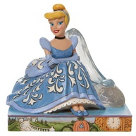 Estatueta Jim Shore Disney Cinderela - Coleção Traditions, 14 cm, Multicolorida - imagem 1
