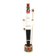 Estatueta de Soldado de Resina com Estrela – Decoração de Natal Quebra-Nozes, 45,7 cm - imagem 3