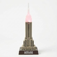 Réplica de LED do Empire State Building 25,4 cm - Luz Colorida com Efeitos para Decoração e Presente de Nova York - imagem 5