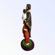 Imagem de São José em Resina 7 cm - Decoração Sagrada com Detalhes Realistas - imagem 3