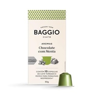 Baggio Café Cápsulas De Café Aroma Chocolate C/Menta Compatível Com Nespresso Contém 10 Cápsulas - imagem 2