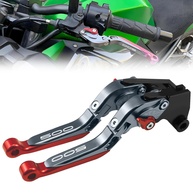 Alavanca de Freio e Embreagem Ajustável CNC para Kawasaki NINJA 500 / Z500 SE 2024-2025 (Vermelho + Preto) - imagem 1