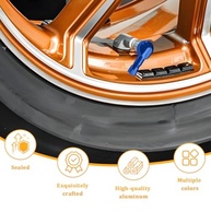 2x Hastes de Válvula de Pneu de Moto 90° CNC Alumínio - Segurança e Estilo - imagem 5