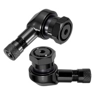 Hastes de Válvula para Moto CNC 90° - Liga de Alumínio Premium (2 Unidades) - imagem 1