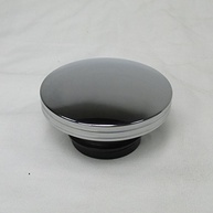 Tampas de Tanque Harley Fat-Bob Cromadas CNC - Alumínio Tarugo 6061 (1982+) - imagem 5