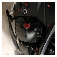 Tampa de Enchimento CNC Laranja para Filtro de Óleo - Kawasaki Vulcan S 650 (2015-2023) - imagem 5