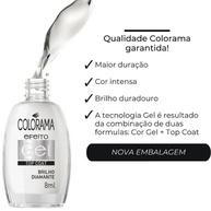 Colorama Brilho Diamante: Efeito Gel Top Coat - imagem 2