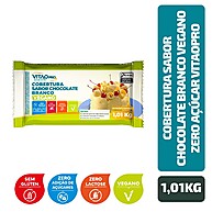 Cobertura Vegana Chocolate Branco VitaoPRO: Zero Açúcar! - imagem 1