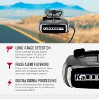 Cobra Detector de Radar Rad 480I: Detecção Avançada com Bluetooth e Conectividade Inteligente - imagem 4