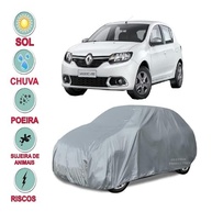 Capa cobrir carro Renault Sandero 100% Impermeável Proteção Total Bezzter - imagem 3