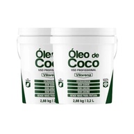 Kit 2 Óleo De Coco Extra Virgem Balde 3,2l Vitorena - imagem 2