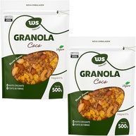 Kit 2 Granola de Coco Ws Naturais 500g - imagem 1