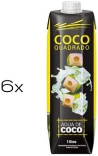 Água de Coco Quadrado 6unx1L Tradicional - imagem 4