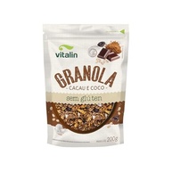 Vitalin Granola Cacau E Coco Integral Sem Glúten 200G - imagem 2