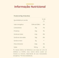 Biscoito de Coco com Cobertura de Chocolate Natural Life - Sem Glúten - 140g - imagem 2