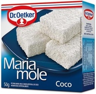 Dr.Oetker Dr. Oetker Maria Mole Sabor Coco Pó Para Preparo De Sobremesa Consistência Firme E Sabor Delicioso 50G - imagem 2