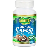Óleo de Coco Extra Virgem 60 cápsulas Unilife - imagem 1