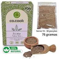 CoCook Tempero Árabe 100% Natural Zaátar Sabor Síria 75g Ideal para Carnes, Peixes, Hummus, Congumelo Zero Glúten, Zero Lactose, Zero Conservantes, Zero Corantes, Zero Sódio - Rende até 30 porções - imagem 3