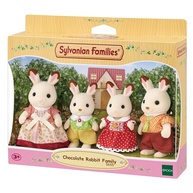 Coelhos Chocolate Sylvanian Families: Família Completa! - imagem 1