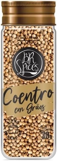 COENTRO EM GRÃOS BR SPICES VIDRO 30G - imagem 2