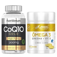 Coenzima Q10 + Ômega 3 Bodyaction: Dupla Poderosa para Sua Saúde - imagem 1