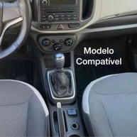 Manopla Câmbio Cromada + Coifa Courvin para Chevrolet Spin 2013-2022 - imagem 3