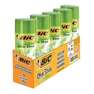 Cola Bastão BIC Ecolutions: Kit 5 Unidades 36g - imagem 1