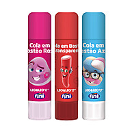 Cola Bastão Colorida Fini Leo&Leo: Diversão e Fixação! - imagem 1