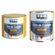 Cola de Contato Tekbond: Adesivo Forte para Madeira e Couro - imagem 1