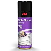 Cola Spray 76 3M: Adesivo Rápido para Tapeçaria - imagem 1