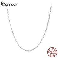 Colar Bamoer 925: Elegância em Prata para Você - imagem 1